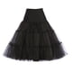 thumbnail image 1 of EeaseMX Falda de bailarina con tutú y crinolina para mujer, estilo años 50, talla M (negro), 1 of 4