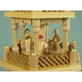 thumbnail image 3 of German christmas pyramid Nativity scene, 3-tier, height 54 cm / 21 inch, natural, original Erzgebirge by Richard Glaesser Seiffen, 3 of 6