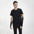 thumbnail image 4 of Bingfone Farmers Gardening Sleeves Sun Protection Arm Cooling Sleeves for Women Men with Thumb Hole - Maple Forest Panda, 4 of 7