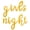 Gold, variant on Letter Balloons - GIRLS NIGHT 16" Inch Alphabet Letters Foil Mylar Balloon Girls Night Party Banner (Green)