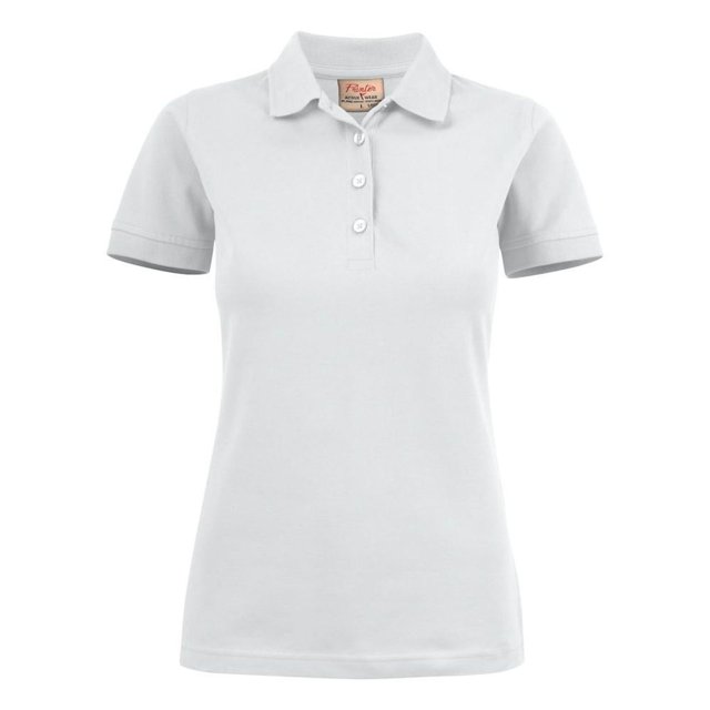 Printer Womens Stretch Polo Shirt