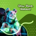 thumbnail image 4 of Windy City Novelties - 8" Green Glow Stick Bracelets - Bulk 50 Pack for Summertime Fun & Beach Parties, 4 of 6