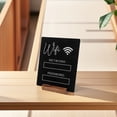 thumbnail image 4 of WORGEOUS Señal de contraseña de Wifi Señal de acrílico de WiFi Señal de WiFi Tablero de WiFi Señal de recordatorio de contraseña de WiFi, 4 of 9
