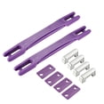 thumbnail image 5 of Uxcell 220mm Long Luggage Handle Strap Grip Replacement Purple 2Pack, 5 of 5