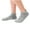 Gray, variant on Men's Socks Non-slip Ankle Socks Womens Breathable Indoor Grippy Yoga Socks for Home Activities Black One Size