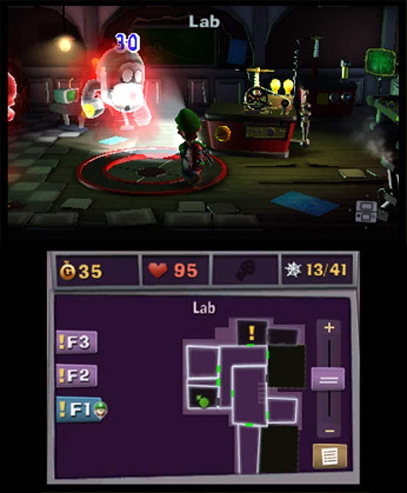 3DS Luigi's Mansion: Dark Moon - World Edition