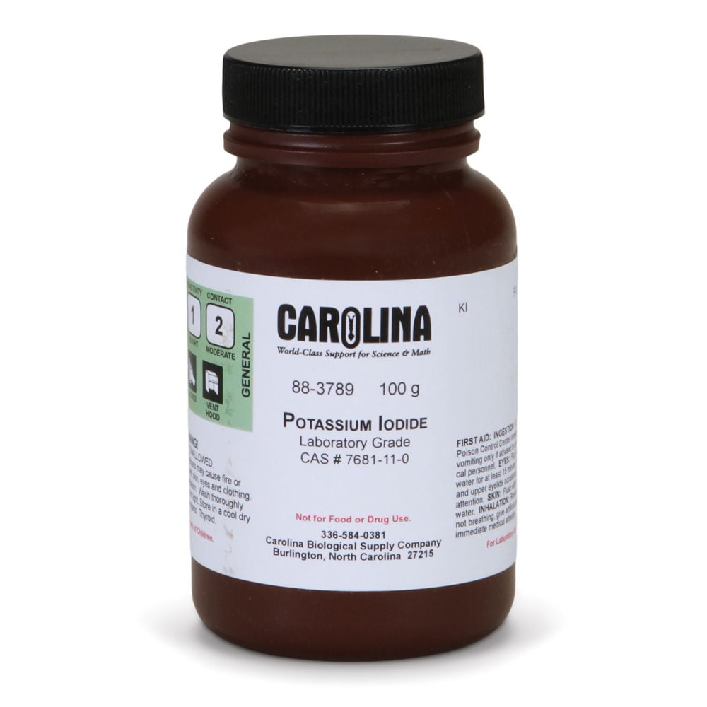 Potassium Iodide, Laboratory Grade, 100 G