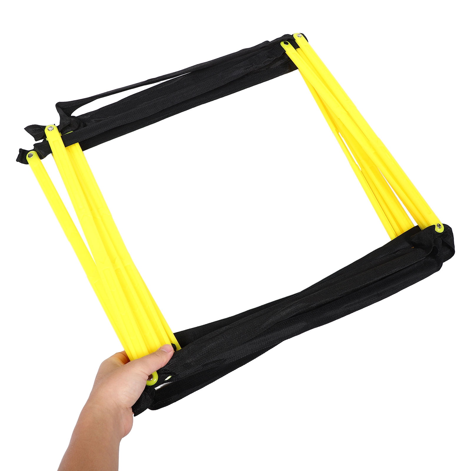ELAYARD Foldable Yellow Agility Ladder for Football Soccer Training, Speed Ladder for Quick Footwork, Agility & Coordination Drills