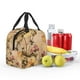 thumbnail image 5 of Disketp Vintage Floral Butterfly Collage Bolsa Térmica para Almuerzo para Hombre y Mujer, Ideal para Trabajo, Senderismo y Picnic, 5 of 8
