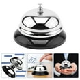 thumbnail image 1 of Up to 65% off Kitchen Gadgets Big Call Bells, 3.38/3.9 Inch Diameter, Chrome Finish, All-Metal Construction, Desk Bell Service Bell For Hotels, Schools, Restaurants, Reception Areas, Hospita, 1 of 5