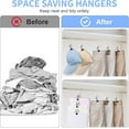 thumbnail image 4 of 30 Pack Boot Hangers Clips，Laundry Hook Hanging Clips， Clamps for ClosetTowel Clips Boot Organizer for Home and Travel，Clothespins Clip Hangers for Pants Hats Socks Gloves，Clothespins Hanger for Trav, 4 of 7