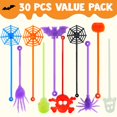 thumbnail image 2 of Juguetes de Manos Pegajosas de Halloween JOYIN 30 Piezas con Diseños Variados, 2 of 8