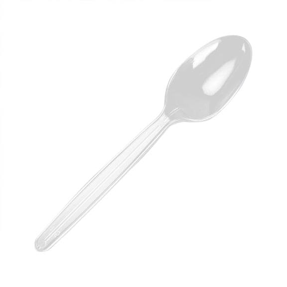 LLDYYDS 100PCS Weight Hard Plastic Plastic Spoons