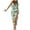 Mint Green, variant on Pincandy Womens Ribbed Tank Dress Bodycon Summer Dresses Split Casual Sun Dresses Trendy Maxi Long Sundresses