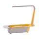 thumbnail image 5 of Billuyoard Soporte telescópico para fregadero, soporte extensible para esponja para baño Organizadores de utensilios de cocina Amarillo 32x6x27cm, 5 of 6