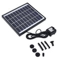 thumbnail image 2 of Solar Fountain, Stable 10V 6.5W Solar Water Pump  for Swimming Pool, 2 of 8