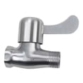 thumbnail image 1 of GUOOL Shut Off Valve Adapter Angle Stop Valve for Balcony Washing Machine Bathroom stainless steel, 1 of 9