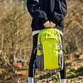 thumbnail image 4 of Supershield Lightweight Waterproof Mountaineering Backpack - Large Sports Rucksack for Hiking, Camping, & Daily Travel, Orange, 4 of 5