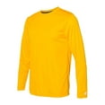 thumbnail image 2 of Russell Men's Dri-Power Core Performance Long Sleeve Tee, GOLD, Medium, 2 of 4