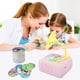 thumbnail image 3 of Tocadiscos educativo infantil | Bluetooth y reproducción de tarjetas de sonido | Juguete musical de aprendizaje temprano con 96 tarjetas de sonido | Diseño seguro y duradero | Interacción entr, 3 of 5