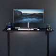 thumbnail image 4 of VIVO Black 55" x 24" Square Corner Table Top for Standing Desk Frames, 4 of 7