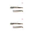 thumbnail image 2 of Sonducket 12g 25g cabeza de Minnow Señuelos de Pesca Wobblers de silicona Head cebos artificiales manivela anzuelo pesca sábalo cebos Type3 NO3 Sonducket CBP141585, 2 of 6
