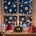thumbnail image 4 of Winter Snowflake Static Cling Window Decals Holiday Frosted Glass Film Art for Seasonal Home, 4 of 4