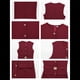 thumbnail image 4 of Vestido Formal de Negocios para Mujer 2025, Sin Mangas, con Botones, Elegante, para Oficina, con Cinturón. Vino Tinto XS, 4 of 5