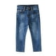 thumbnail image 2 of Ceisia Boys' Slim Straight High-Rise Denim Jeans Slight Stretch Casual Pants Blue 4 Years Gifts, 2 of 9