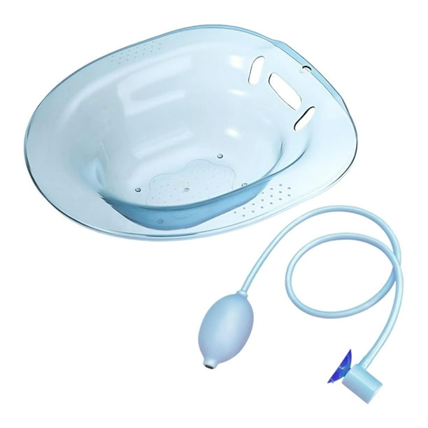 Baño de Asiento Baoblaze Para Inodoro Universal Limpieza Azul