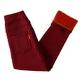 thumbnail image 3 of Gerichy Toddler Pants Cargo Wide Leg Teens Boys Girls High Waist Plus Keep Warm Casual Leggings Pants Girls' Thermal Trousers Winter Trousers With Pockets Thermal Leggings Pants Warm Cuddly Trousers, 3 of 4