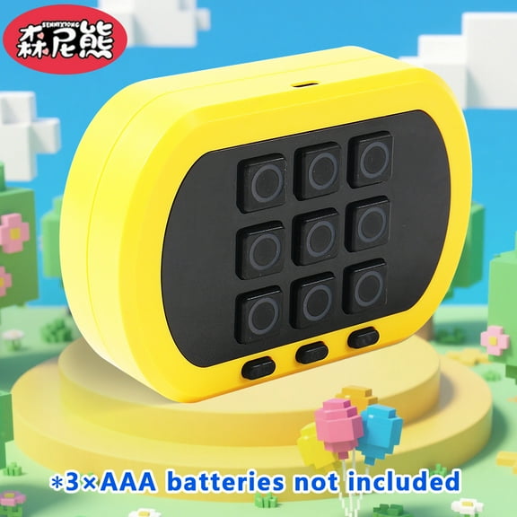 SENNIXIONG 5IN1 Electronic Tic Tac Toe Game Console Multifunctional Chessboard Puzzle Interactive Toys for Holiday Gift