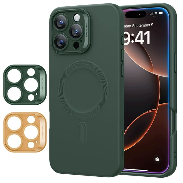 Funda ESR para iPhone 16 Pro con MagSafe, Antigolpes Verde