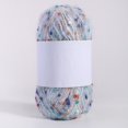 thumbnail image 1 of Gorro de lana polar de mohair con puntos de colores, hilo tejido a mano, bufanda, sombrero, bolso, material para muñecas listo para usar, hilo, 1 of 6