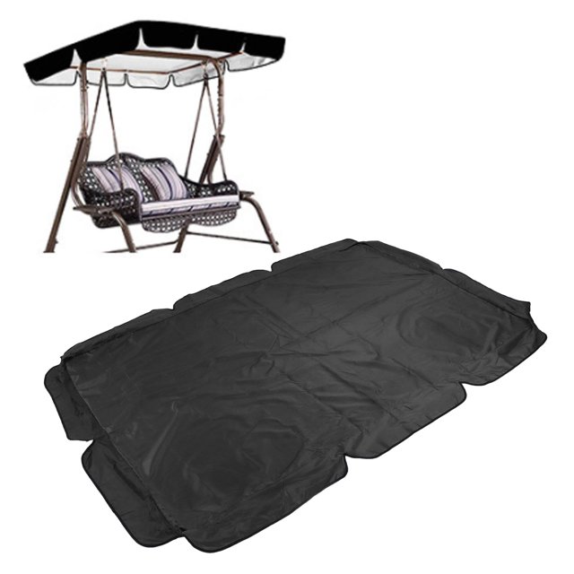 Toit de Rechange pour Auvent, Toile Oxford 600d Imperméable, Housse Supérieure de Balançoire de Rechange, Remplacement d'Auvent de Chaise Balançoire