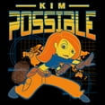 thumbnail image 2 of Boy's Kim Possible Mission Kim  Graphic Tee Black Large, 2 of 5