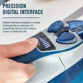 thumbnail image 7 of Maytag Digital Smart Fill Steam Iron & Vertical Steamer with Pearl Ceramic Sole Plate, Removable Water Tank + Thermostat Dial, Grey/Blue, M1400, 7 of 7