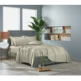 thumbnail image 4 of PURE BAMBOO Sheets Twin XL Size Bed Sheet 3 Piece Set, Genuine 100% Organic Bamboo Viscose, Soft & Cooling, Double Stitching, 16" Deep Pockets (Twin XL, Birch), 4 of 4