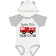 thumbnail image 3 of Inktastic Daddy's Little Firefighter Boys or Girls Baby Bodysuit, 3 of 5
