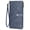 blue, variant on FALAN MULE Wallets for Women RFID Blocking Vegan Leather wristlet wallet Trifold Clutch Large Capacity Credit Card Holder