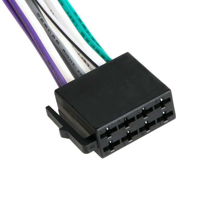 Auto ISO Wiring Harness Connector Adaptor Stereo Radio Lead Cable - China  Radio Cable, Wire Harness Connector