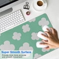 thumbnail image 4 of Introducing the Vintage Flowers Keyboard Mouse Pad - Large Desk Pad Decor for Girls, Perfect for Gaming & Office Work - Non-Slip Rubber Base, 31.5x11.8 inch - Combine Style with Performance, 4 of 7