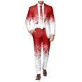 thumbnail image 6 of ANINEO Men Christmas Full Print Suit And Pants Sets Stylish Male Outfits Sets, 6 of 6