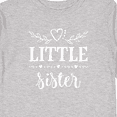thumbnail image 4 of Inktastic Little Sister Gift Girls Long Sleeve Toddler T-Shirt, 4 of 5