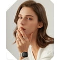 thumbnail image 6 of MRAIN-H Patented Milanese Loop Compatible with Apple Watch Band Series 9 8 7 6 5 4 3 Ultra 2 1 SE for Women Men, Magnetic Stainless Steel Clasp for iWatch Bands 49mm 45mm 44mm 42mm, 6 of 7