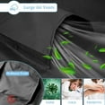 thumbnail image 6 of Round Patio Furniture Covers - 600D Heavy Duty Waterproof Outdoor Table Cover, Lawn Furniture Set Covers for Dining Table and Chairs Seating 84"DIAx28"H, 6 of 7