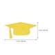 thumbnail image 4 of Paper Graduation Banner Graduation Decoration Graduation Hats Decoration Creative Graduation Hat Flag 2Pack, 4 of 4