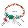 thumbnail image 2 of Mens Large Face Rose Bracelet Set Christmas Bracelet Santa Snowman Candy Bracelet, 2 of 8