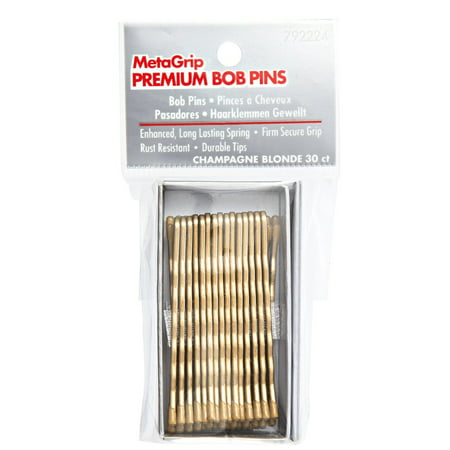 Gold Premium Bob Pins, Patented, Japanese technology goes into making the best pin for the professional hair stylist By
