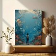 thumbnail image 6 of Surreal Ocean Dream Canvas Painting Wall Art for Living Room Bedroom Office Cafe Study Room Home Decor, 6 of 8